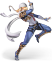 Sheik wearing the Stealth Tights from Super Smash Bros. Ultimate