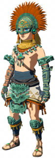 Zonaite Set model from Tears of the Kingdom