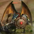 An Aeralfos as seen in-game from Hyrule Warriors
