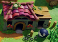 The exterior of Madam MeowMeow's House from Link's Awakening for Nintendo Switch
