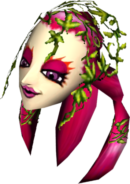File:MM3D Great Fairy Mask Render.png