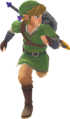 Link wearing the Knight's Uniform from Skyward Sword