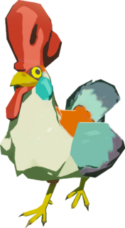 Cucco model from Tears of the Kingdom