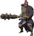 Demon King Ganondorf wielding a Gloom Club
