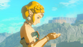Zelda holding her Secret Stone