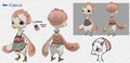 Concept art of a Rito child from Creating a Champion
