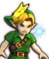 Proxi and Young Link icon from Hyrule Warriors
