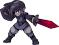 Shadow Link artwork from Cadence of Hyrule