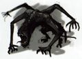 Concept art of a Shadow Beast from Hyrule Historia