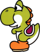 Official artwork of the Yoshi Doll