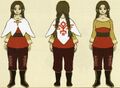 Concept art of Orielle from Hyrule Historia