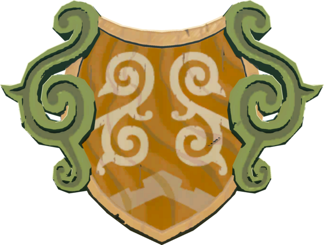 Forest Dweller's Shield - Zelda Wiki