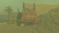 Spera's Stall during the Sand Shroud from Tears of the Kingdom