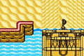 The ship makes a break for the sea in Oracle of Seasons.