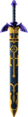 The Master Sword's Scabbard from Twilight Princess HD