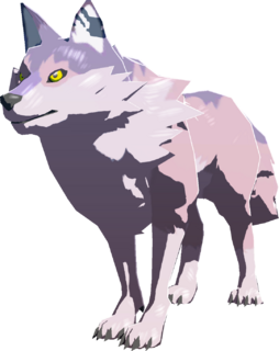 Cold-Footed Wolf model from Tears of the Kingdom