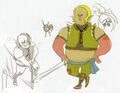 Concept art of Peater from Hyrule Historia