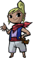 Tetra artwork from The Wind Waker