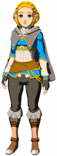 Princess Zelda model from Tears of the Kingdom