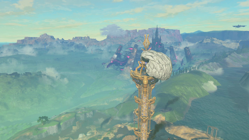 File:BotW Woodland Tower.png