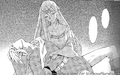 Hylia carrying her chosen hero from the manga