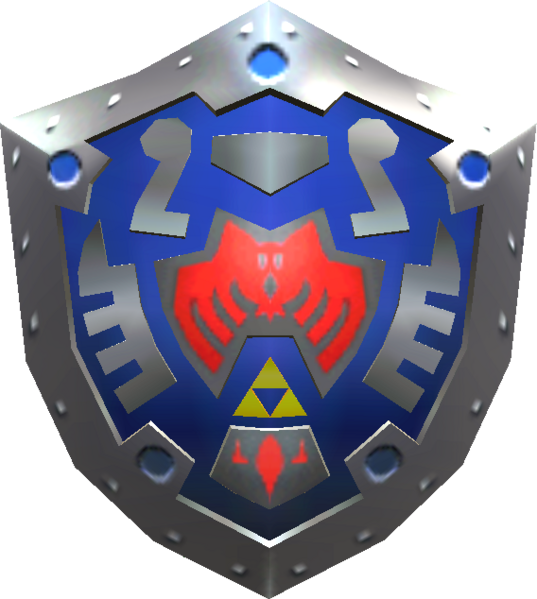 File:MM3D Hero's Shield Model.png - Zelda Wiki