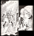 Fierce Deity Link in the Majora's Mask manga