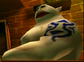 The Treasure Chest Shop owner from Ocarina of Time 3D
