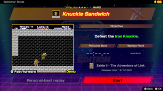 Knuckle Sandwich screenshot from Nintendo World Championships: NES Edition