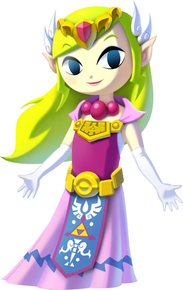 File:TWWHD Princess Zelda Artwork.png