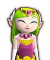 Toon Zelda icon from Hyrule Warriors: Definitive Edition