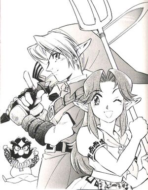 Link and Malon OoT Manga.jpg