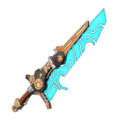 Unused icon for an Ancient Short Sword from Hyrule Warriors: Age of Calamity