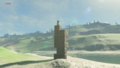 The Korok found on East Hyrule Castle from Breath of the Wild