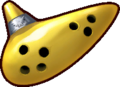 Ocarina item icon from Hyrule Warriors: Definitive Edition