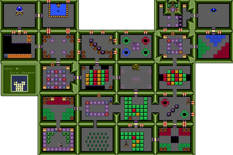 File:LADX Color Dungeon Map.png