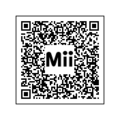 Official QR code for the Link Mii seen in promotional materials