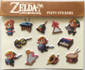 The puffy stickers included in The Legend of Zelda: Link's Awakening Collector's Gift Box