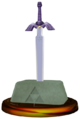 The Pedestal of the Master Sword from Super Smash Bros. Melee
