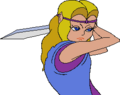 Zelda from The Wand of Gamelon