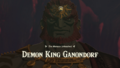Demon King Ganondorf's introduction