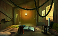 The inside of the Gravekeeper's Hut from Ocarina of Time 3D
