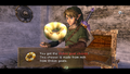 Link obtaining the Ordon Goat Cheese from Twilight Princess