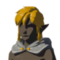 Icon of the Hylian Hood with Gray Dye worn down from Tears of the Kingdom