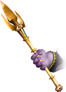 Trident model from A Link Between Worlds