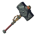 Icon for the Iron Sledgehammer from Hyrule Warriors: Age of Calamity