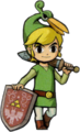 Link with the Small Shield from The Minish Cap