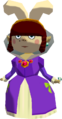 Maggie after coming into wealth, from The Wind Waker