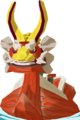 The King of Red Lions in the Navi Trackers mode from Four Swords Adventures