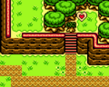 The Piece of Heart in Horon Village from Oracle of Seasons